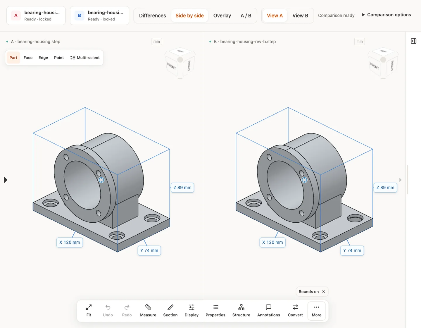 Nebeneinander — bearing-housing.step / bearing-housing-rev-b.step