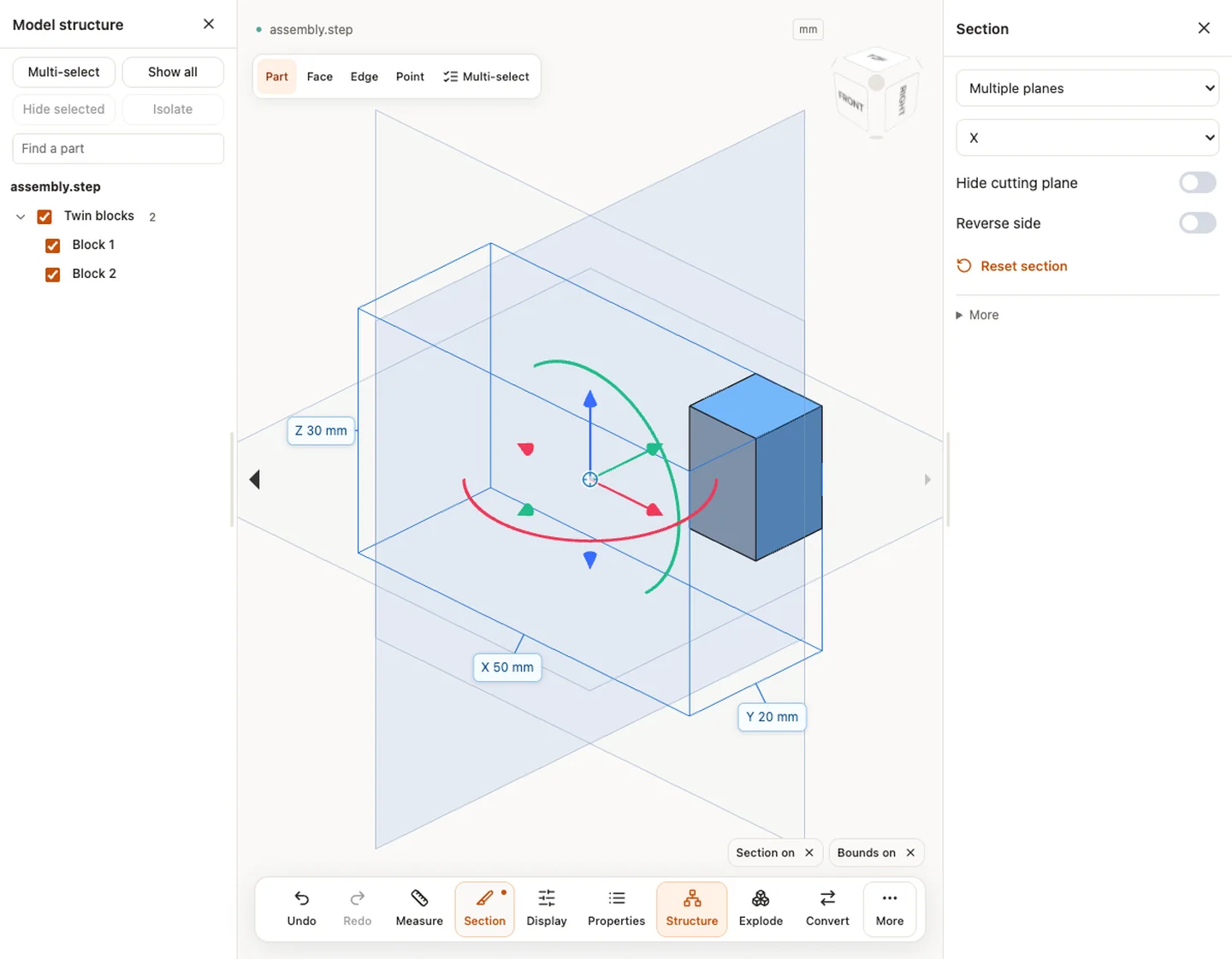 Varios planos — assembly.step (STEP)